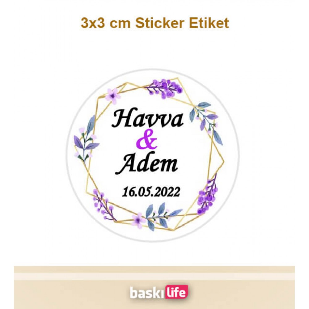 Çikolata Etiketi - Nişan - Kına - Düğün - Söz - (Yapışkanlı) 3x3 cm - 80 Adet Çikolata Etiketi - Nişan - Kına - Düğün - Söz - (Yapışkanlı) 3x3 cm - 80 Adet