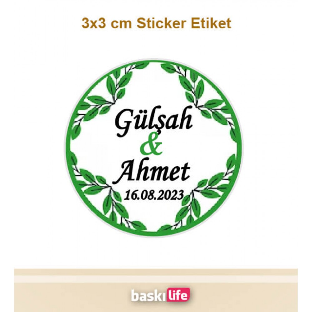 Çikolata Etiketi - Nişan - Kına - Düğün - Söz - (Yapışkanlı) 3x3 cm - 80 Adet Çikolata Etiketi - Nişan - Kına - Düğün - Söz - (Yapışkanlı) 3x3 cm - 80 Adet