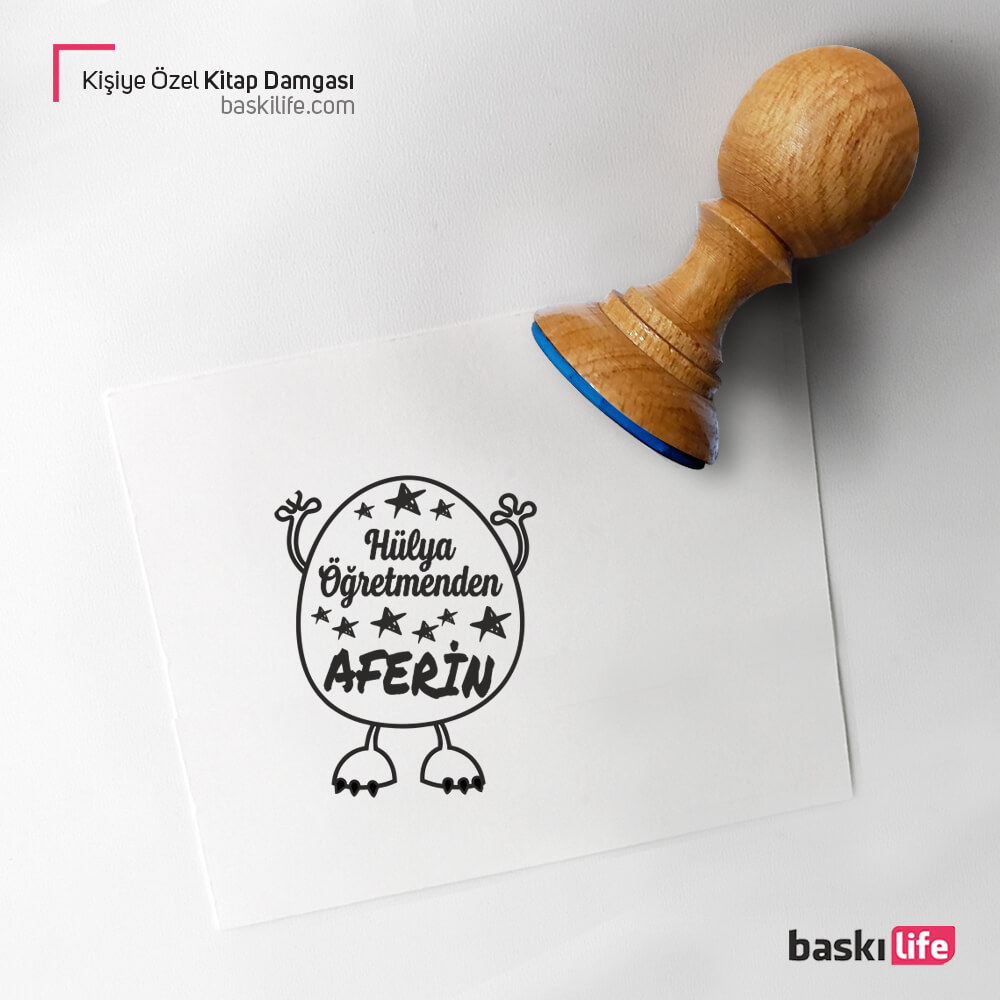 Öğretmen Yumurta Kişiye Özel Kitap Kaşesi, Kitap Damgası, Kitap Mührü Öğretmen Yumurta Kişiye Özel Kitap Kaşesi, Kitap Damgası, Kitap Mührü