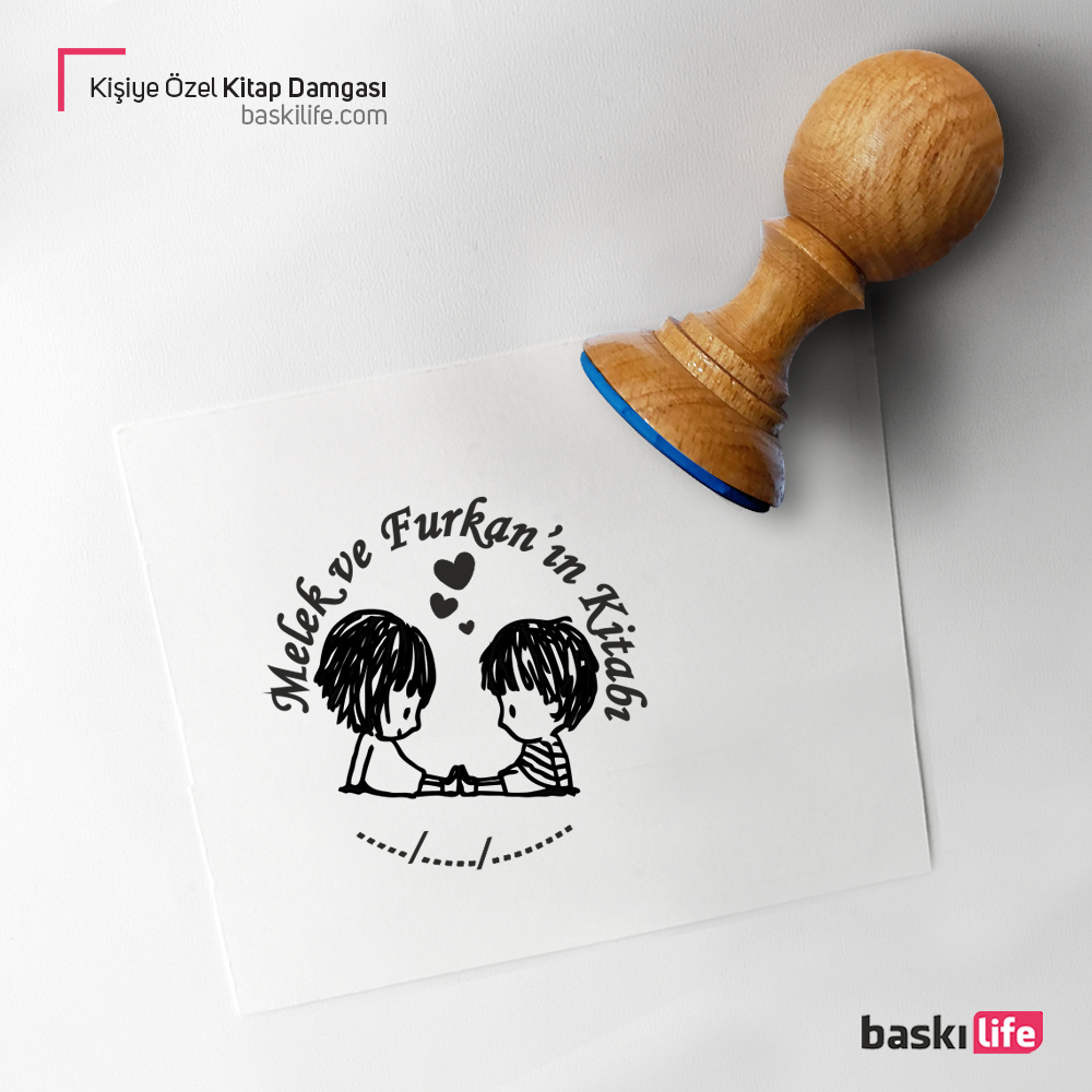 Sevgili Kişiye Özel Kitap Kaşesi, Kitap Damgası, Kitap Mührü Sevgili Kişiye Özel Kitap Kaşesi, Kitap Damgası, Kitap Mührü