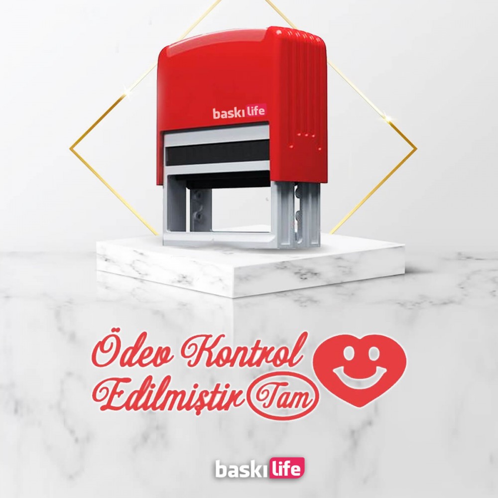 Otomatik Öğretmen Kaşesi Ödev Kontrol Edilmiştir Otomatik Öğretmen Kaşesi Ödev Kontrol Edilmiştir