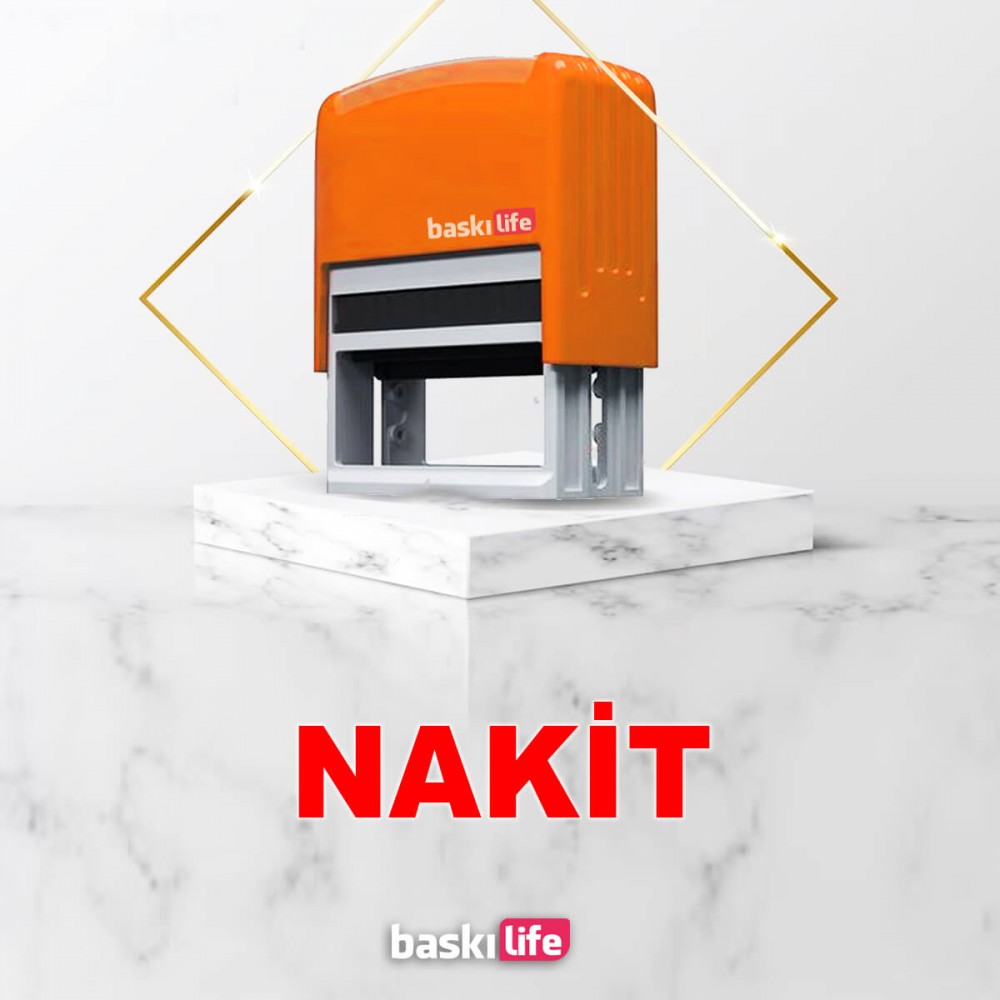 Nakit Otomatik Kendinden Mürekkepli Kaşe Nakit Otomatik Kendinden Mürekkepli Kaşe