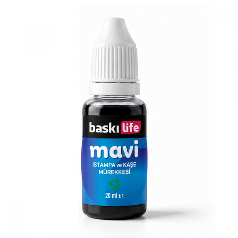 Mavi Istampa Mürekkebi 20 ml Mavi Istampa Mürekkebi 20 ml