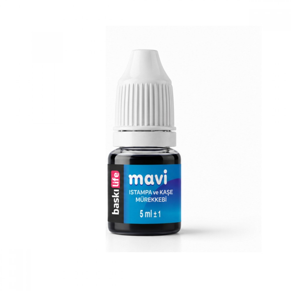 Mavi Istampa Mürekkebi 5 ml Mavi Istampa Mürekkebi 5 ml