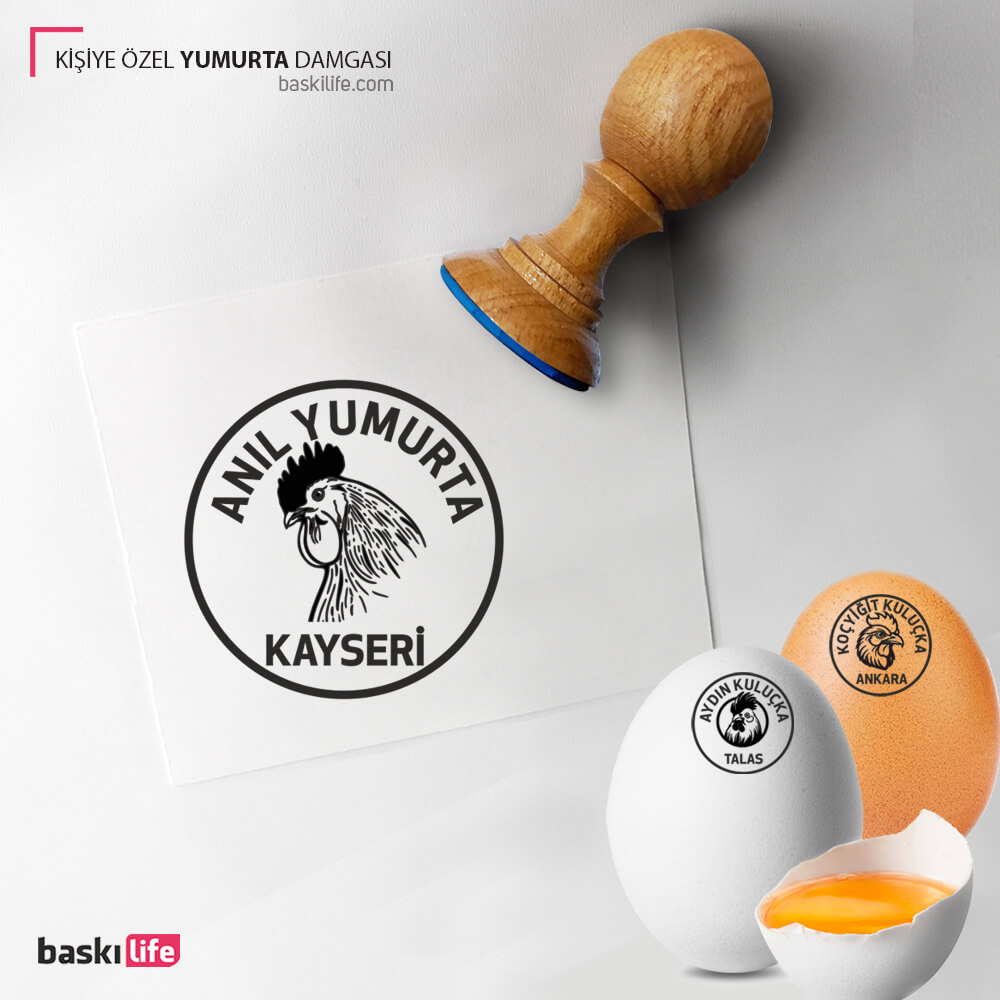 Kişiye Özel Yumurta Kaşesi Yumurta Damgası Kişiye Özel Yumurta Kaşesi Yumurta Damgası