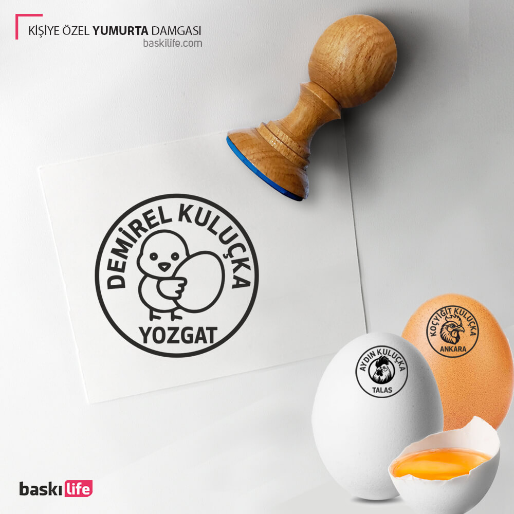 Kişiye Özel Yumurta Kaşesi Yumurta Damgası Kişiye Özel Yumurta Kaşesi Yumurta Damgası
