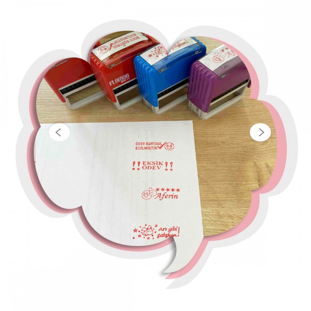 Otomatik Öğretmen Kaşesi Yıldızlı Aferin