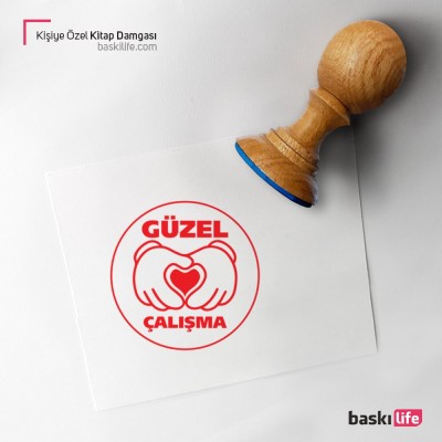 Güzel Çalışma Öğretmen Kaşesi Yuvarlak 3