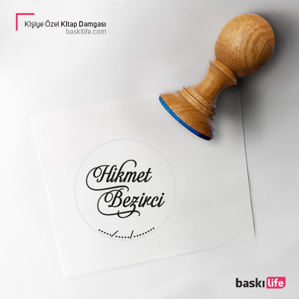  Kuş Tüyü Kişiye Özel Kitap Kaşesi, Kitap Damgası, Kitap Mührü 188