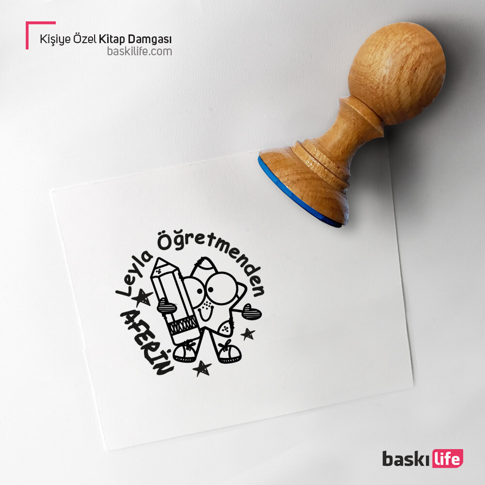 Aferin Damgası Öğretmen Kişiye Özel Kitap Kaşesi, Kitap Damgası, Kitap Mührü Aferin Damgası Öğretmen Kişiye Özel Kitap Kaşesi, Kitap Damgası, Kitap Mührü