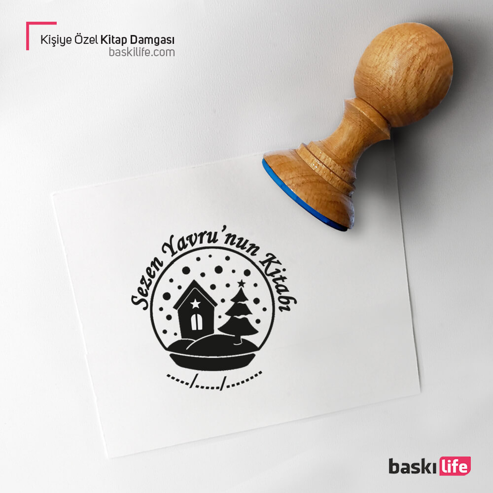 Kişiye Özel Kitap Kaşesi, Kitap Damgası, Kitap Mührü Yılbaşı Ağaç   Kişiye Özel Kitap Kaşesi, Kitap Damgası, Kitap Mührü Yılbaşı Ağaç