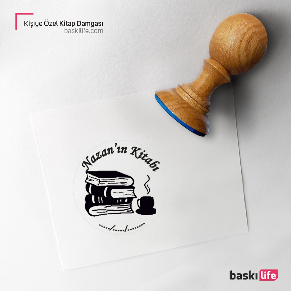 Kitap Çay Kitap Kaşesi, Kitap Damgası, Kitap Mührü