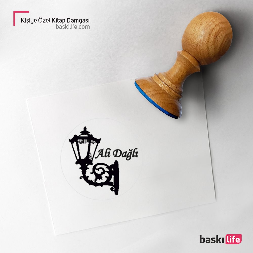 Sokak Lambası Kitap Kaşesi, Kitap Damgası, Kitap Mührü