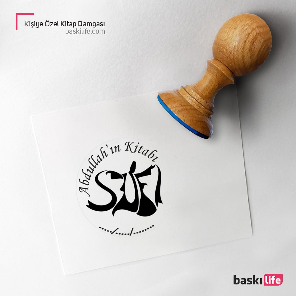 Sofi Mühür Kitap Kaşesi, Kitap Damgası, Kitap Mührü