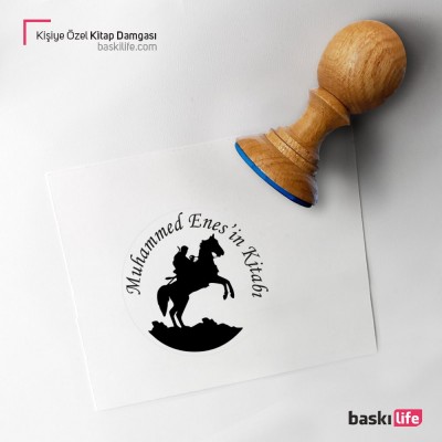 Şahlanmış At Mühür Kitap Kaşesi, Kitap Damgası, Kitap Mührü Şahlanmış At Mühür Kitap Kaşesi, Kitap Damgası, Kitap Mührü