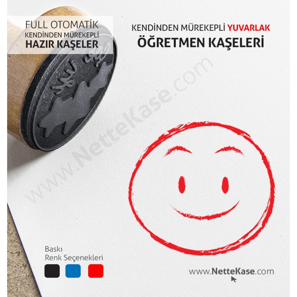 Aferin Öğretmen Kaşesi Yuvarlak